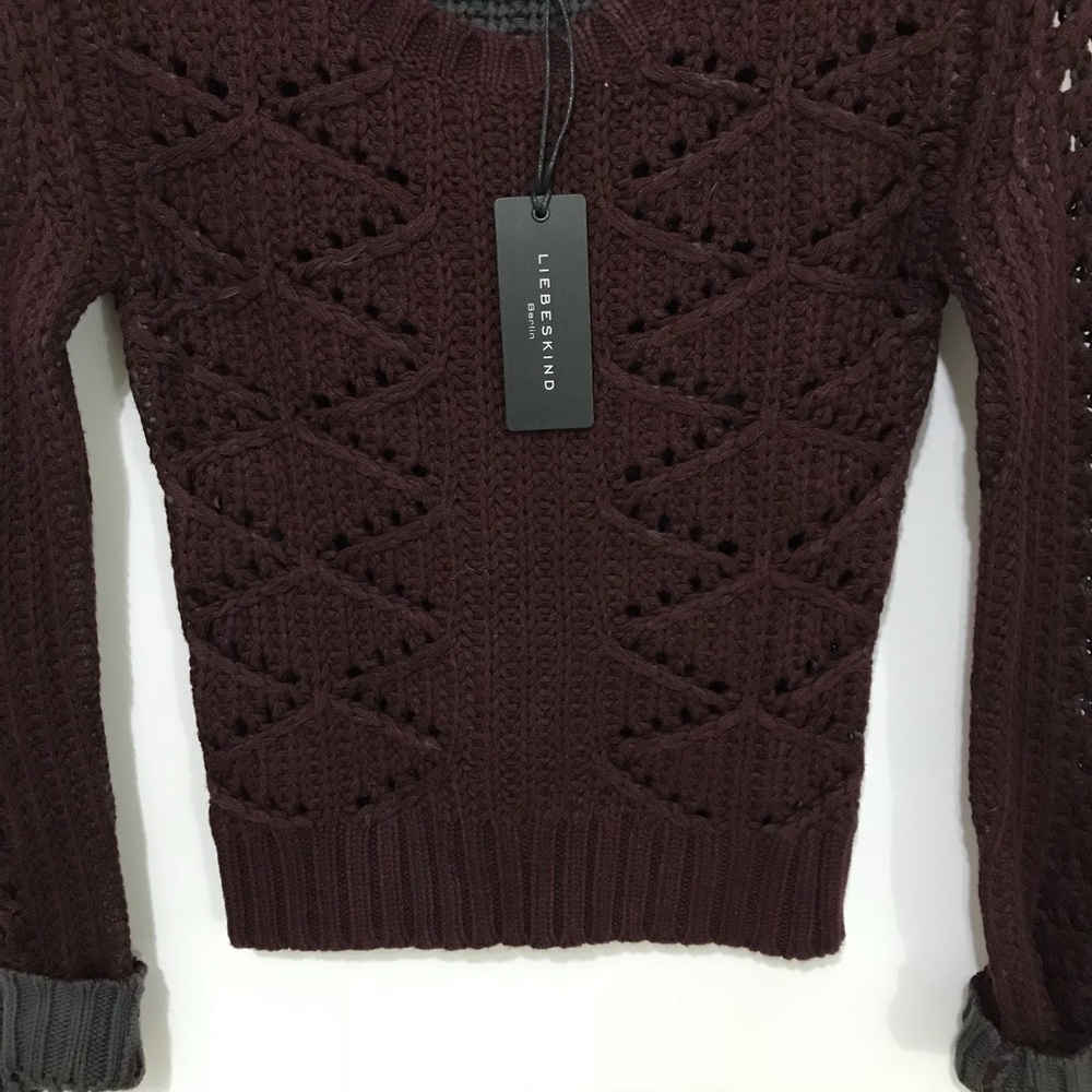 Liebeskind Maroon Sweater - Picture 3 of 8